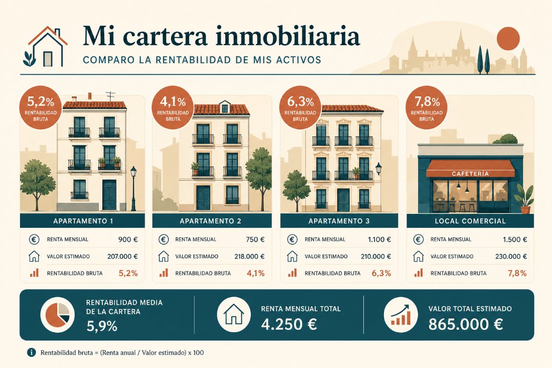 Propietario con varios inmuebles